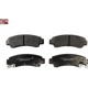 Purchase Top-Quality Rear Semi Metallic Pads by PROMAX - 11-511 pa1