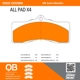 Purchase Top-Quality QUALITY-BUILT - 1000-0008M - Rear Disc Brake Pad Set pa5