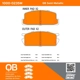 Purchase Top-Quality QUALITY-BUILT - 1000-0235M - Rear Disc Brake Pad Set pa5