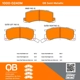 Purchase Top-Quality QUALITY-BUILT - 1000-0240M - Rear Disc Brake Pad Set pa5