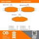 Purchase Top-Quality QUALITY-BUILT - 1000-0295M - Rear Disc Brake Pad Set pa5