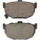 Purchase Top-Quality QUALITY-BUILT - 1000-0323M - Rear Disc Brake Pad Set pa3