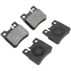 Purchase Top-Quality QUALITY-BUILT - 1000-0495M - Rear Disc Brake Pad Set pa1