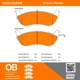 Purchase Top-Quality QUALITY-BUILT - 1000-0674M - Rear Disc Brake Pad Set pa5