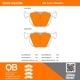 Purchase Top-Quality QUALITY-BUILT - 1000-0683M - Rear Disc Brake Pad Set pa5