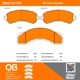 Purchase Top-Quality QUALITY-BUILT - 1000-0717M - Rear Disc Brake Pad Set pa5