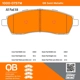 Purchase Top-Quality QUALITY-BUILT - 1000-0757M - Rear Disc Brake Pad Set pa5