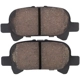 Purchase Top-Quality QUALITY-BUILT - 1000-0828M - Rear Disc Brake Pad Set pa4