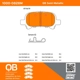 Purchase Top-Quality QUALITY-BUILT - 1000-0828M - Rear Disc Brake Pad Set pa5