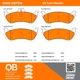 Purchase Top-Quality QUALITY-BUILT - 1000-0875M - Rear Disk Brake Pad Set pa5