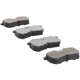 Purchase Top-Quality QUALITY-BUILT - 1000-0886M - Rear Disk Brake Pad Set pa4