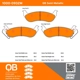 Purchase Top-Quality QUALITY-BUILT - 1000-0932M - Rear Disk Brake Pad Set pa2