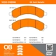 Purchase Top-Quality QUALITY-BUILT - 1000-0989M - Rear Disc Brake Pad Set pa5