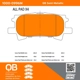 Purchase Top-Quality QUALITY-BUILT - 1000-0996M - Rear Disc Brake Pad Set pa5