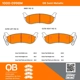 Purchase Top-Quality QUALITY-BUILT - 1000-0998M - Rear Disc Brake Pad Set pa5