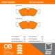 Purchase Top-Quality QUALITY-BUILT - 1000-1006M - Rear Disc Brake Pad Set pa5