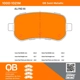 Purchase Top-Quality QUALITY-BUILT - 1000-1021M - Rear Disc Brake Pad Set pa5