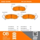 Purchase Top-Quality QUALITY-BUILT - 1000-1041M - Rear Disc Brake Pad Set pa5