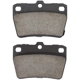 Purchase Top-Quality QUALITY-BUILT - 1000-1051M - Rear Disc Brake Pad Set pa4