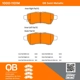 Purchase Top-Quality QUALITY-BUILT - 1000-1101M - Rear Disc Brake Pad Set pa5