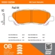 Purchase Top-Quality QUALITY-BUILT - 1000-1325M - Rear Disc Brake Pad Set pa5