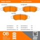 Purchase Top-Quality QUALITY-BUILT - 1000-1337M - Rear Disc Brake Pad Set pa5