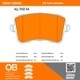 Purchase Top-Quality QUALITY-BUILT - 1000-1386M - Rear Disc Brake Pad Set pa5