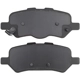 Purchase Top-Quality QUALITY-BUILT - 1000-1402M - Rear Disc Brake Pad Set pa3