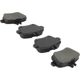 Purchase Top-Quality Rear Semi Metallic Pads by QUALITY-BUILT - 1000-1646AM pa1