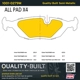 Purchase Top-Quality QUALITY-BUILT - 1001-0279M - Rear Disc Brake Pad Set pa6