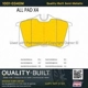 Purchase Top-Quality Rear Semi Metallic Pads by QUALITY-BUILT - 1001-0340M pa1