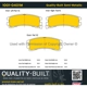 Purchase Top-Quality QUALITY-BUILT - 1001-0401M - Rear Disc Brake Pad Set pa5