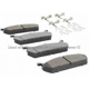 Purchase Top-Quality Rear Semi Metallic Pads by QUALITY-BUILT - 1001-0458M pa1
