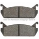 Purchase Top-Quality Rear Semi Metallic Pads by QUALITY-BUILT - 1001-0458M pa3