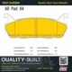 Purchase Top-Quality Rear Semi Metallic Pads by QUALITY-BUILT - 1001-0458M pa5