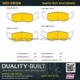 Purchase Top-Quality Rear Semi Metallic Pads by QUALITY-BUILT - 1001-0512M pa2