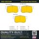 Purchase Top-Quality QUALITY-BUILT - 1001-0537AM - Rear Disc Brake Pad Set pa4