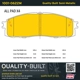 Purchase Top-Quality QUALITY-BUILT - 1001-0622M - Rear Disc Brake Pad Set pa5