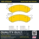 Purchase Top-Quality QUALITY-BUILT - 1001-0702AM - Rear Disk Brake Pad Set pa5