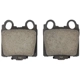 Purchase Top-Quality QUALITY-BUILT - 1001-0771M - Rear Disc Brake Pad Set pa2