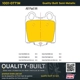 Purchase Top-Quality QUALITY-BUILT - 1001-0771M - Rear Disc Brake Pad Set pa5