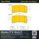 Purchase Top-Quality QUALITY-BUILT - 1001-0791M - Rear Disc Brake Pad Set pa5
