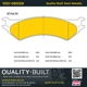 Purchase Top-Quality QUALITY-BUILT - 1001-0802M - Rear Disc Brake Pad Set pa5