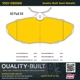 Purchase Top-Quality QUALITY-BUILT - 1001-0806M - Rear Disc Brake Pad Set pa5