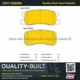 Purchase Top-Quality Rear Semi Metallic Pads by QUALITY-BUILT - 1001-0868M pa1