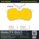 Purchase Top-Quality QUALITY-BUILT - 1001-0886M - Rear Disc Brake Pad Set pa5