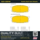 Purchase Top-Quality QUALITY-BUILT - 1001-0891M - Rear Disc Brake Pad Set pa5