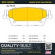 Purchase Top-Quality QUALITY-BUILT - 1001-1020M - Rear Disc Brake Pad Set pa4