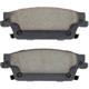 Purchase Top-Quality QUALITY-BUILT - 1001-1020M - Rear Disc Brake Pad Set pa5