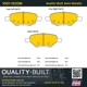 Purchase Top-Quality QUALITY-BUILT - 1001-1033M - Rear Disc Brake Pad Set pa2